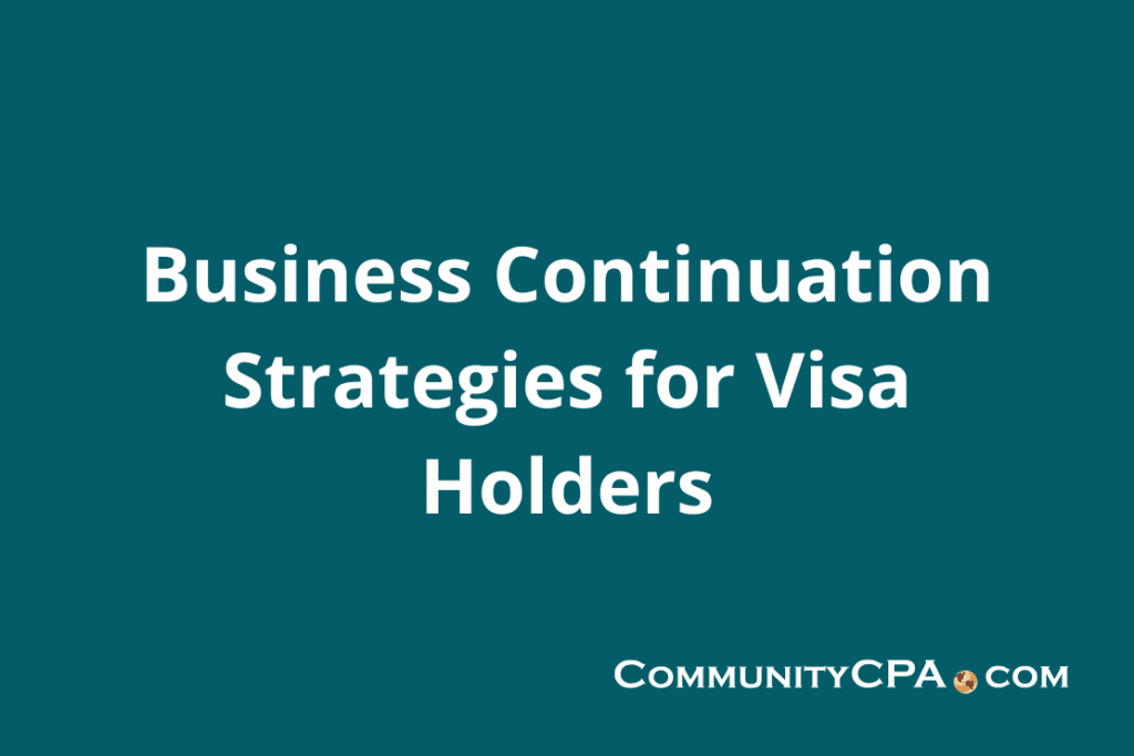 Learn how to structure and protect your business as a temporary Visa holder.